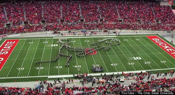 ohio state football halftime