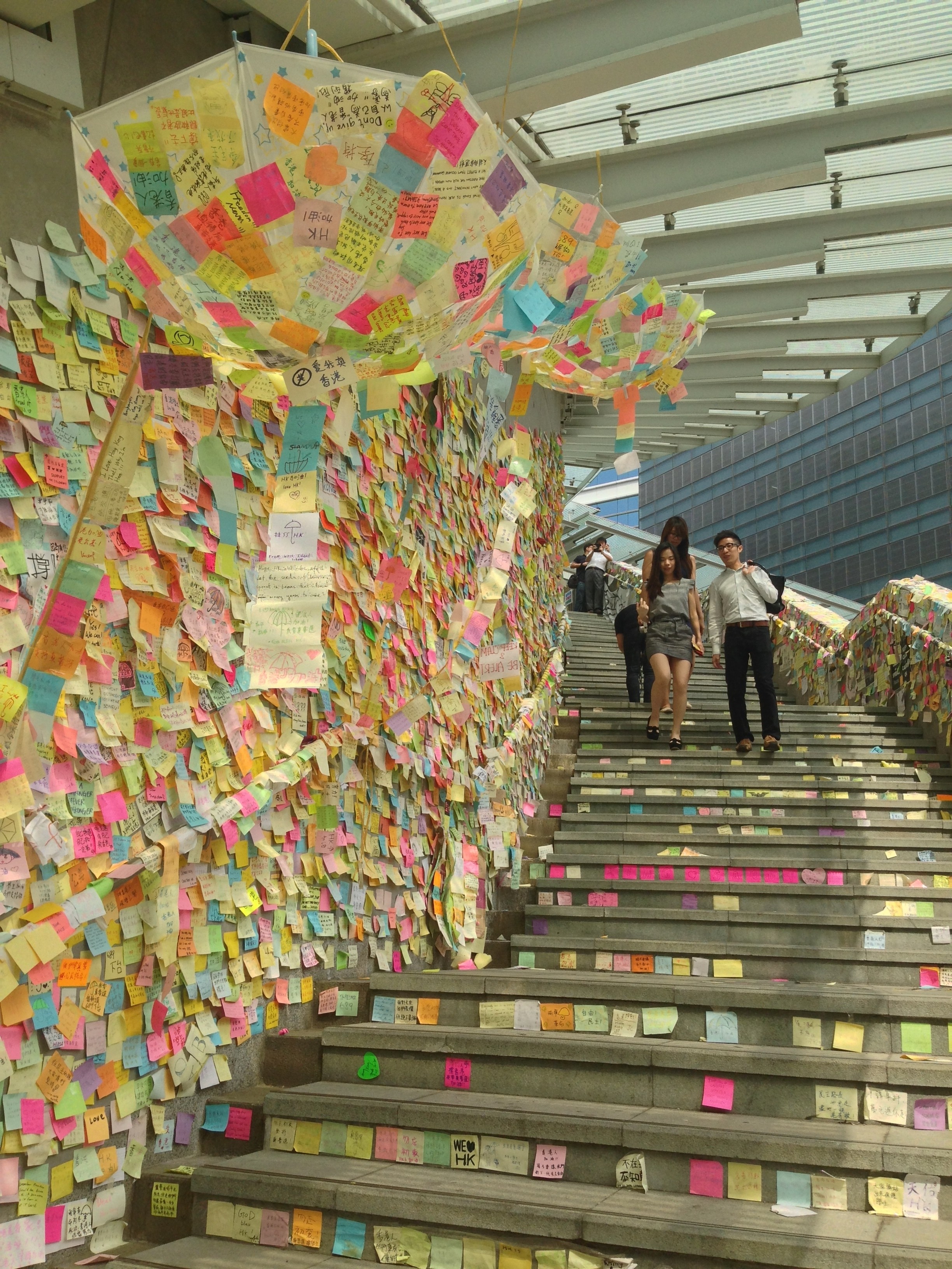 The Art of the Umbrella Movement | HuffPost UK The World Post