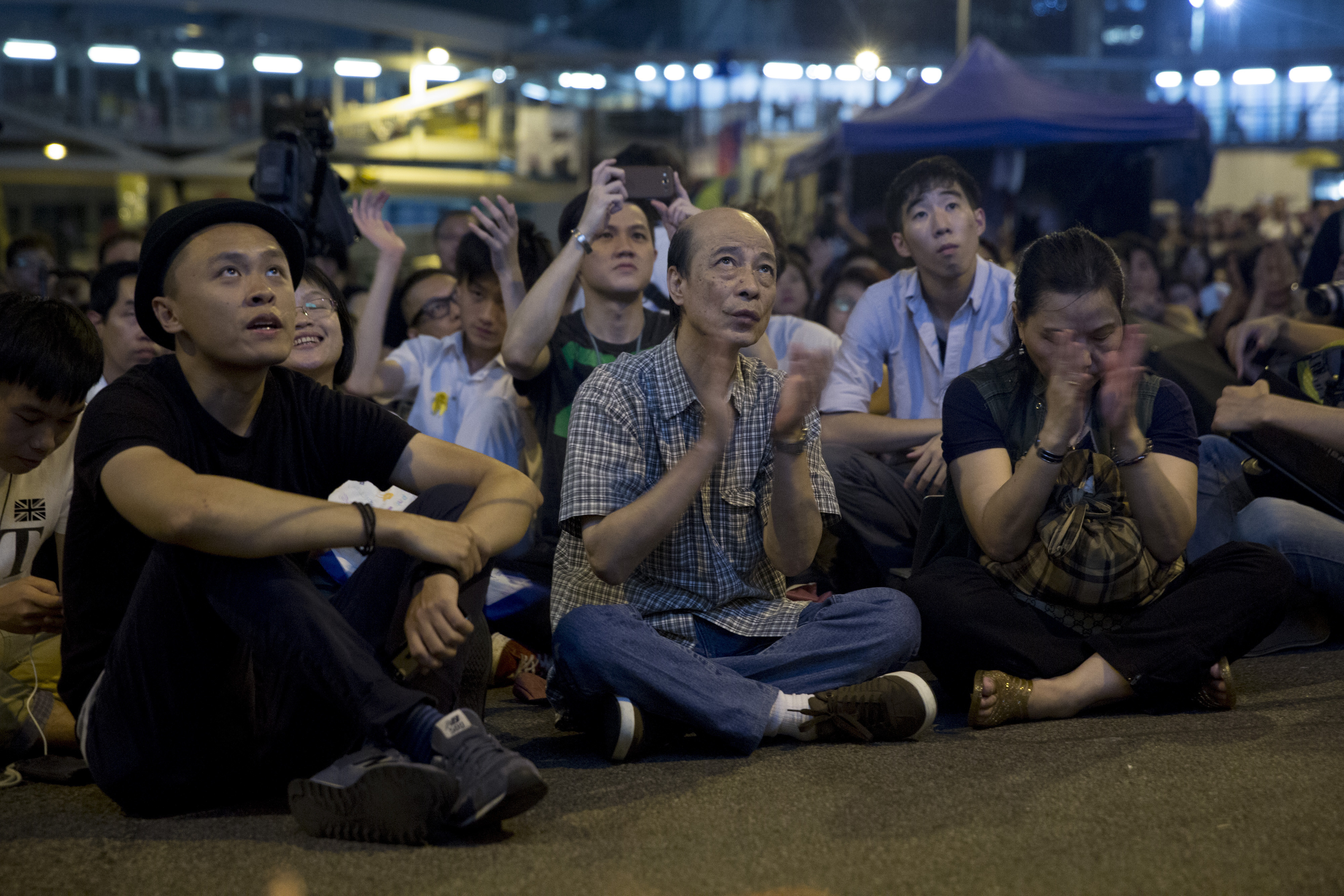 hong kong student government talks