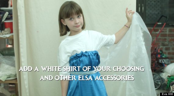 diy elsa costume