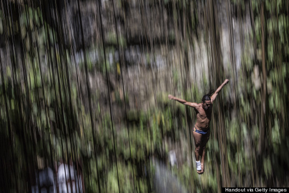 red bull cliff diving 2014