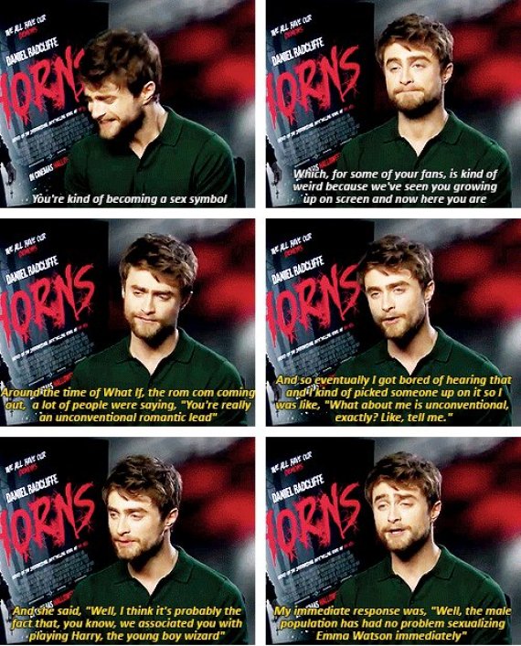 Daniel Radcliffes Delightfully Feminist Response To The