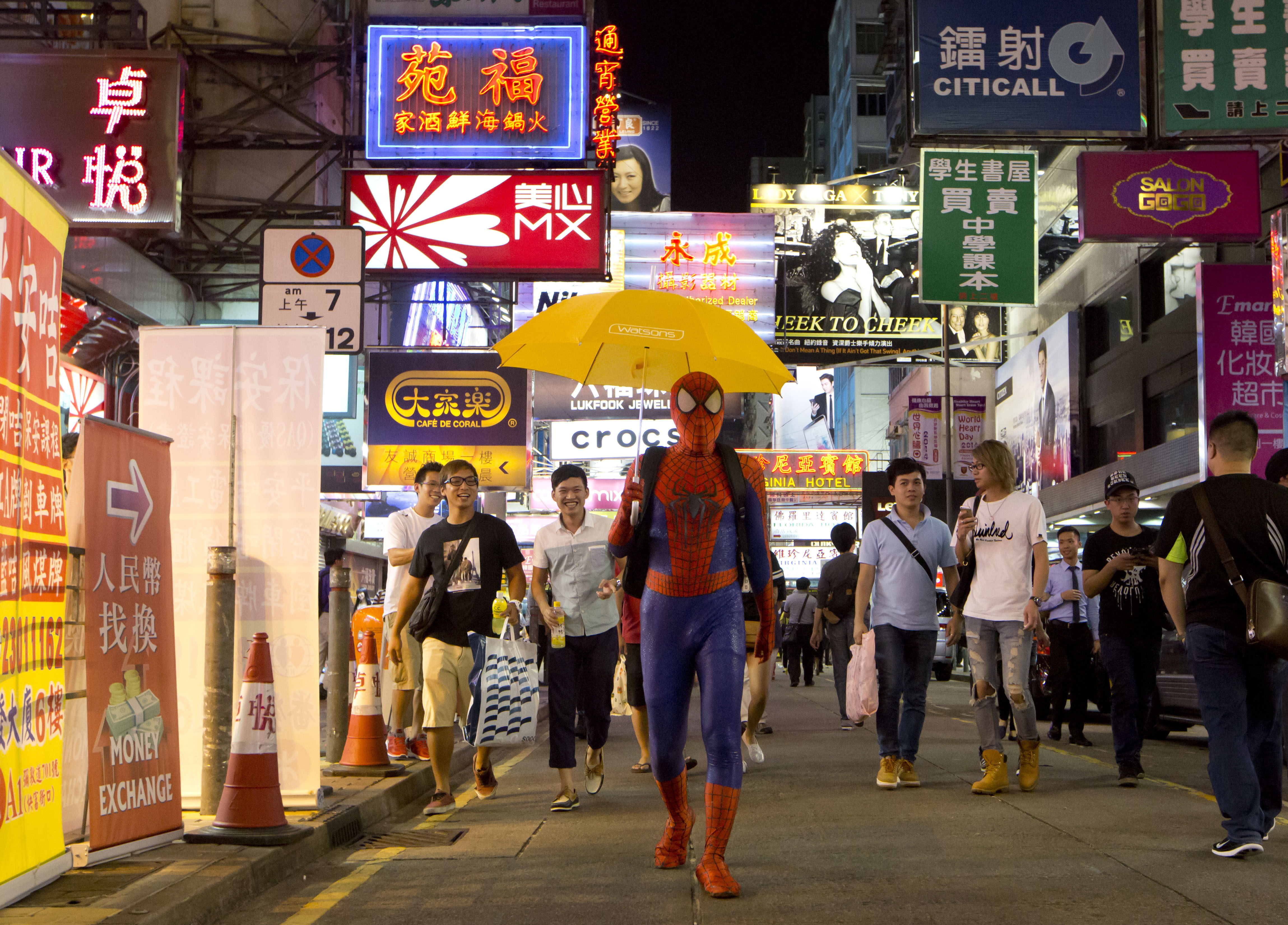 spider man mong kok