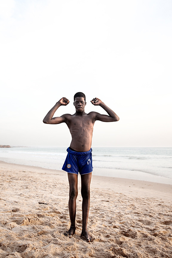 Meet The Hulking Young Stars Of Senegal Male Professional Wrestlers