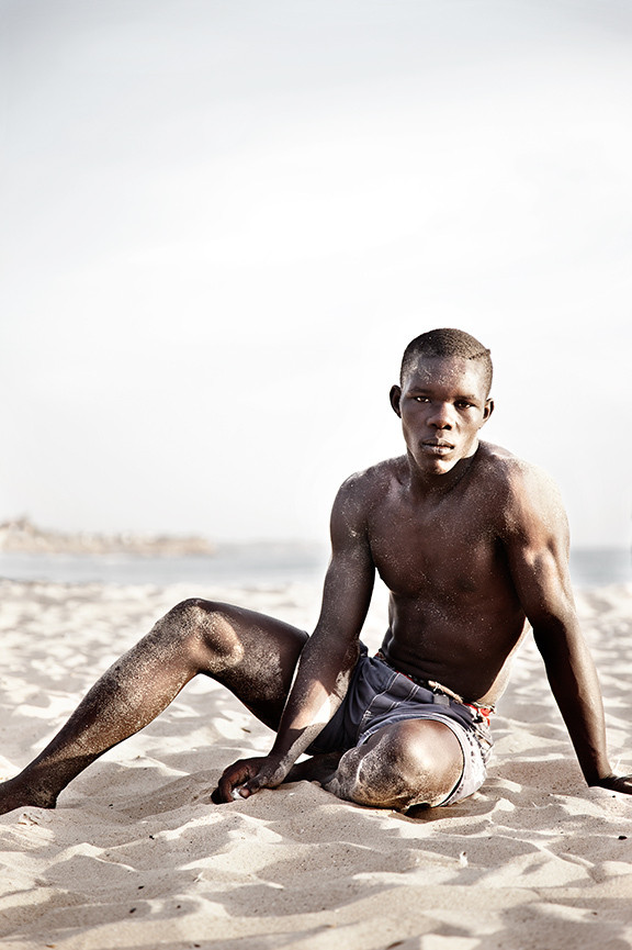 Meet The Hulking Young Stars Of Senegal -- Male Professional Wrestlers ... pic pic picture