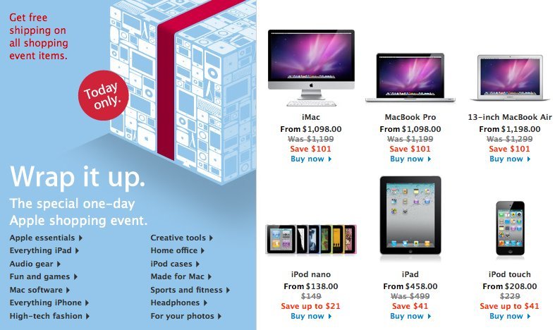 apple black friday deals