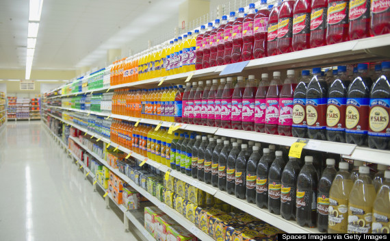 soda aisle grocery store