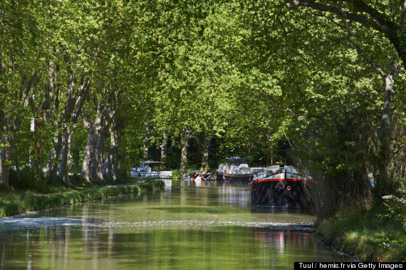 barge trips france