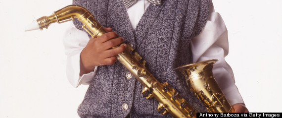 kid saxophone