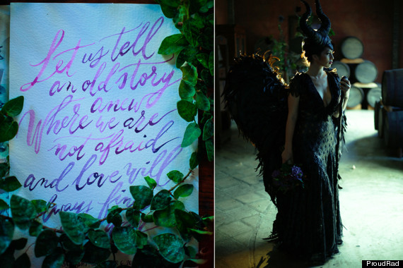 maleficent wedding