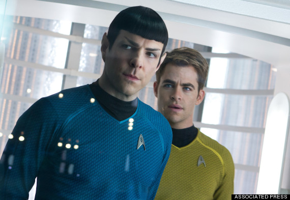 chris pine zachary quinto star trek