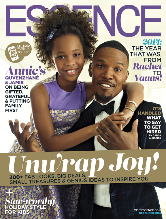 jamie foxx quvenzhané wallis essence magazine