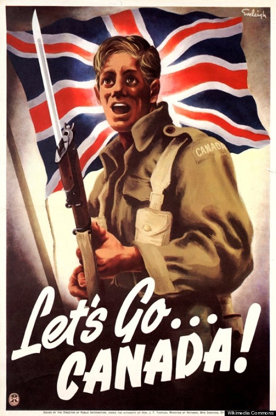 Remembrance Day: 21 Propaganda Posters That Rallied Canadians In Wartime