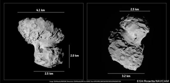 rosetta comet landing tomorrow