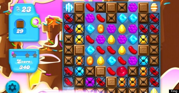 candy crush chocolate