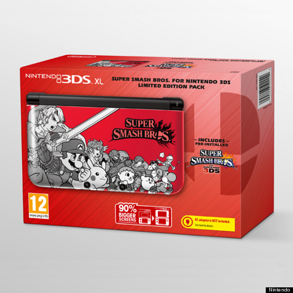 Competition: Win A Limited Edition Super Smash Bros. Nintendo 3DS XL