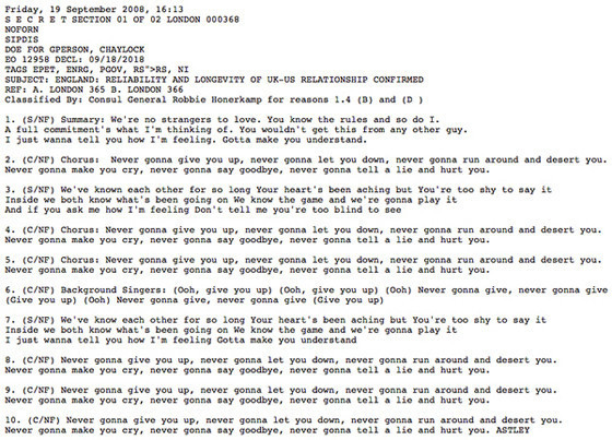 WikiLeaks Rickroll'd (PICTURE)