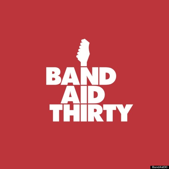 #BandAid30: Bob Geldof Reveals New Logo, Plus Competition To Attend ...
