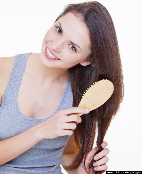 brushes hair organic