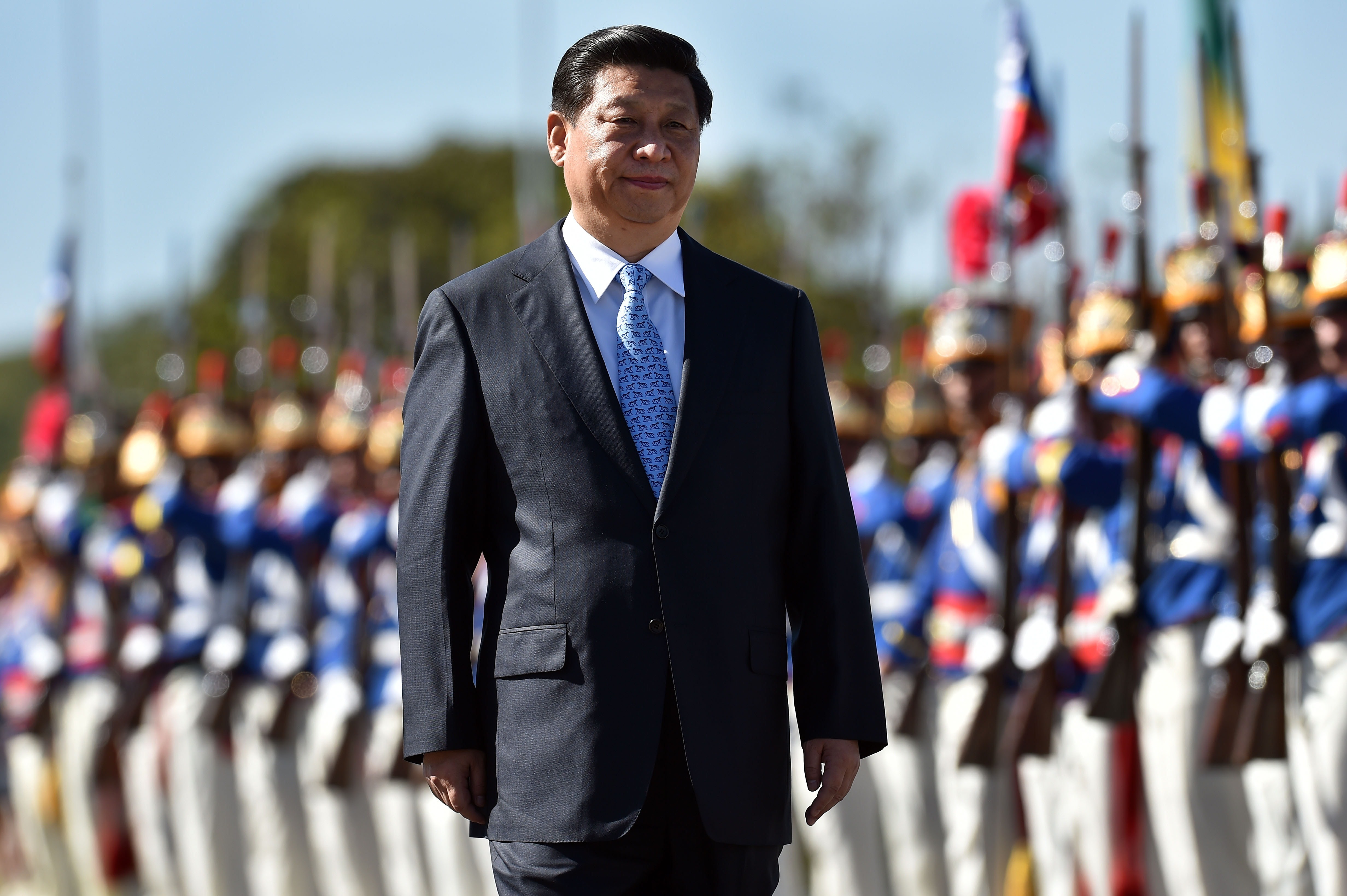 xi jinping honor guard