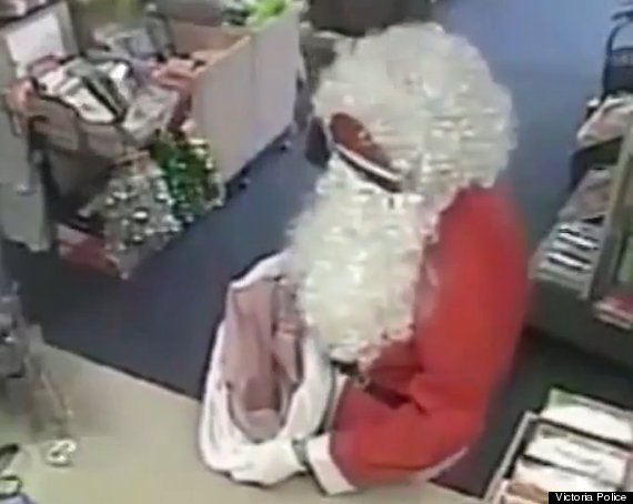 santa robs post office