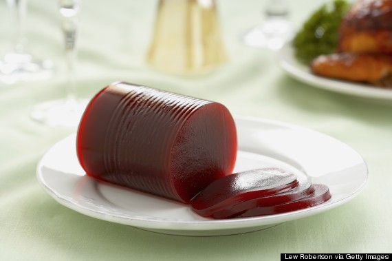 canned cranberry sauce