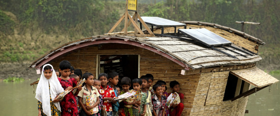 floating school bangladesh