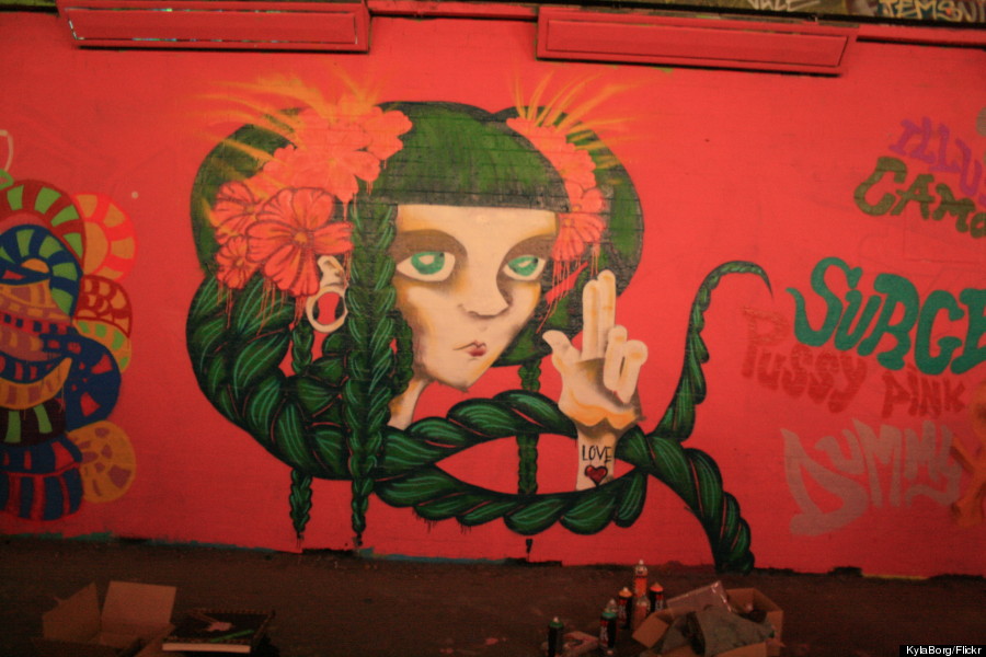 25 Women Pushing The Limits Of Street Art Around The World HuffPost