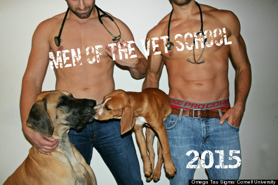 men of vet school