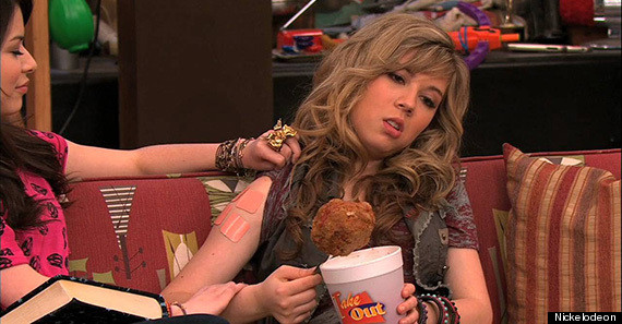 Safe to look at, not to eat #icarly #foodart, icarly