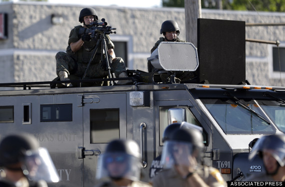 ferguson militarization