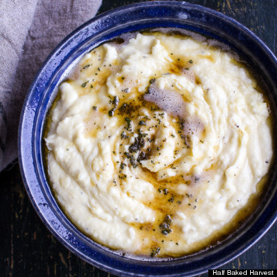 brown butter sage mashed potatoes