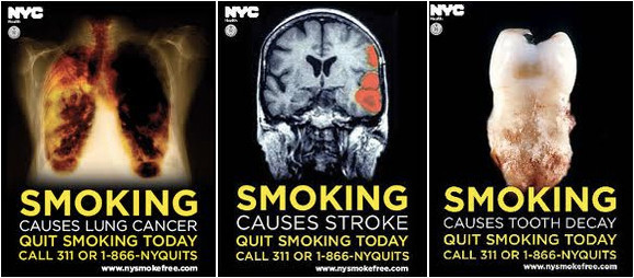 Judge Strikes Down Nycs Gruesome Tobacco Ads Huffpost