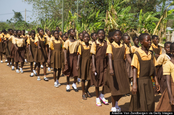 africa school girls
