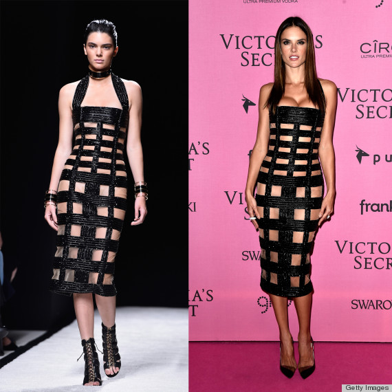 Alessandra Ambrosio Channels Kendall Jenner At The ...