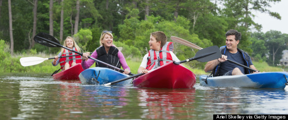 kayaking