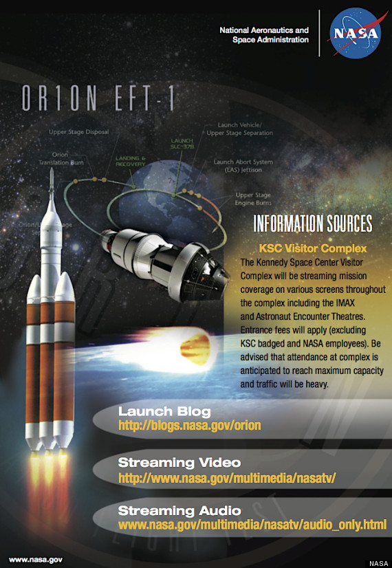 orion launch nasa