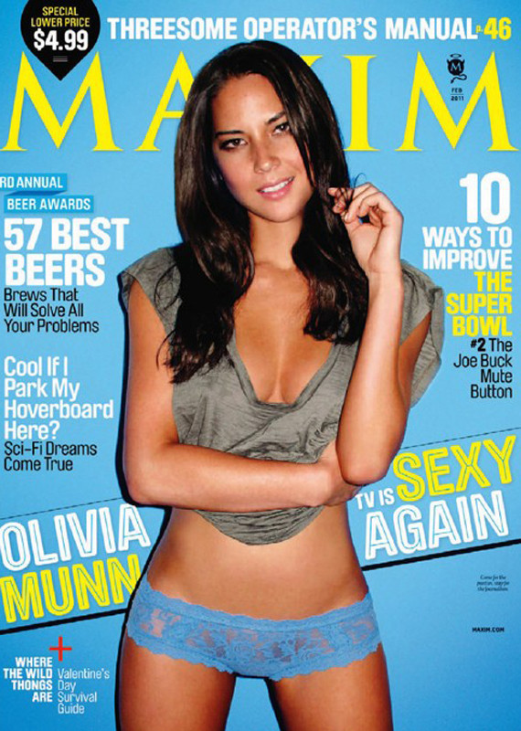 Olivia Munn Sexy Underwear On New Maxim Cover PHOTO HuffPost