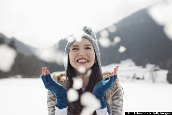 happy in winter