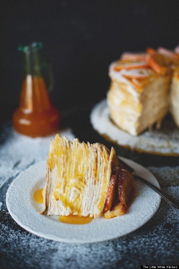 crepe suzette cake