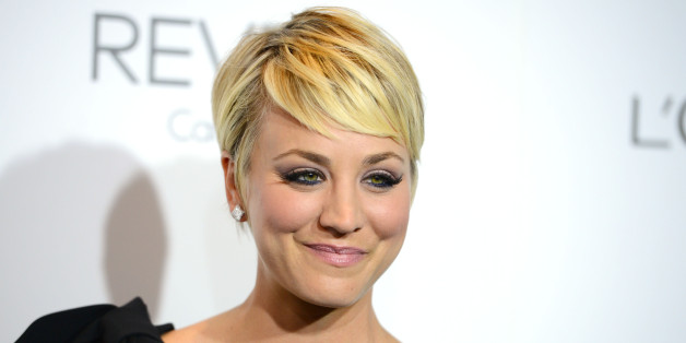 Kaley Cuoco Posts 'Before And After' Photo From Her Makeup Chair | HuffPost