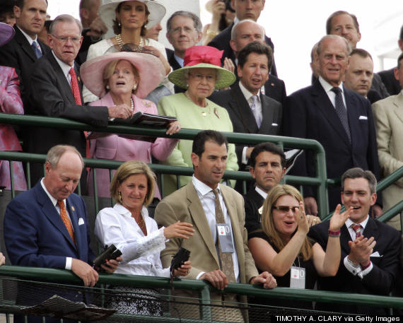 queen elizabeth kentucky derby