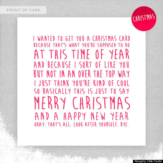 22 Clever Christmas Cards That Are Actually Funny | HuffPost Entertainment