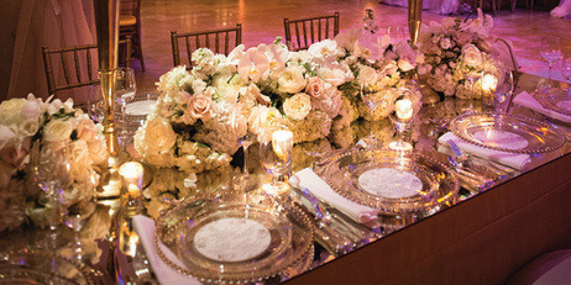 8 Ways To Add Glam Factor To Your Reception Using Mirrors | HuffPost