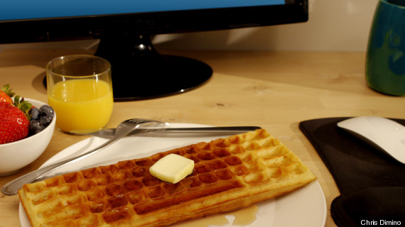 work waffle iron