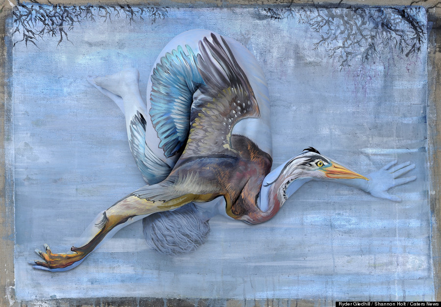 heron body paint