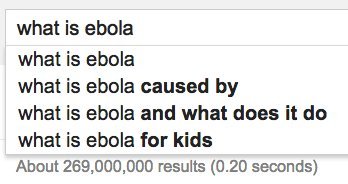 ebola google