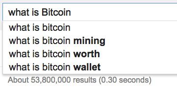 bitcoin google