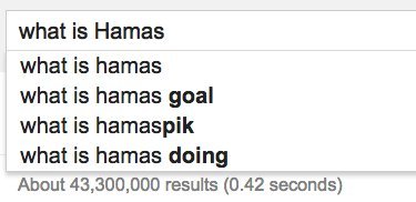 hamas google