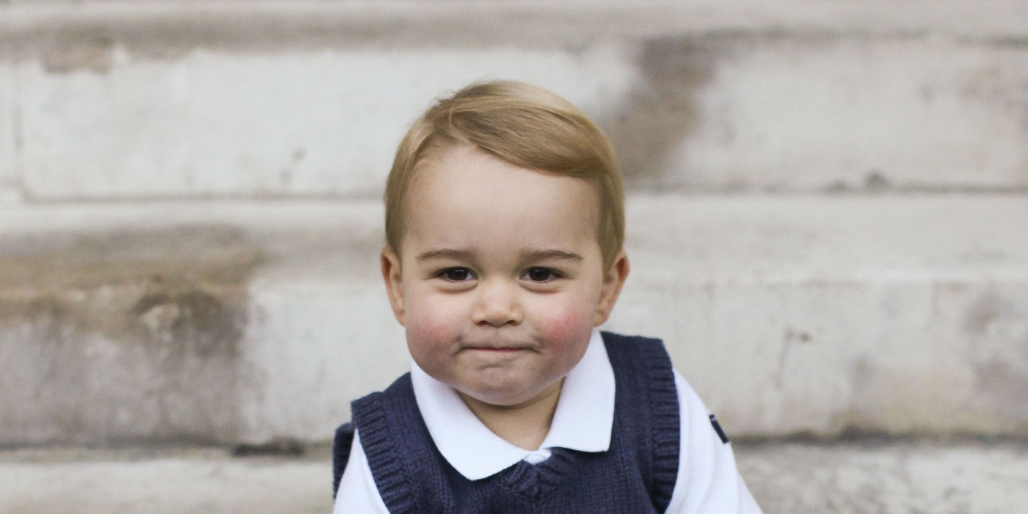 Prince George Pictures Released For Christmas Show Kate And Wills' Baby ...